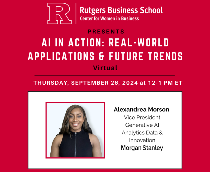 AI webinar flyer