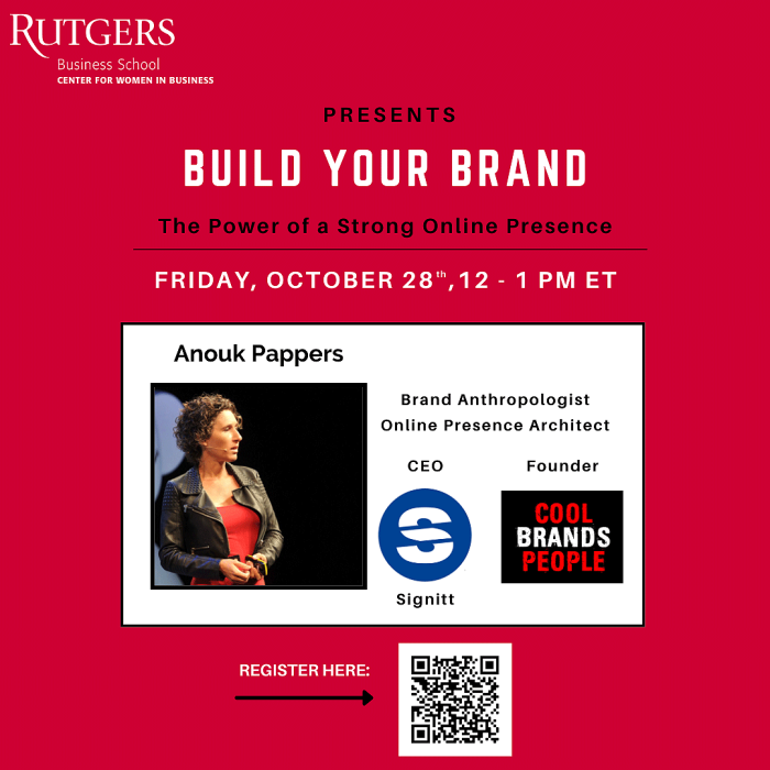 Build Your Brand: The Power of a Strong Online Presence | Anouk Pappers - Brand Anthropologist Online Presence Architect - CEO of Signitt and Founder of Cool Brands People